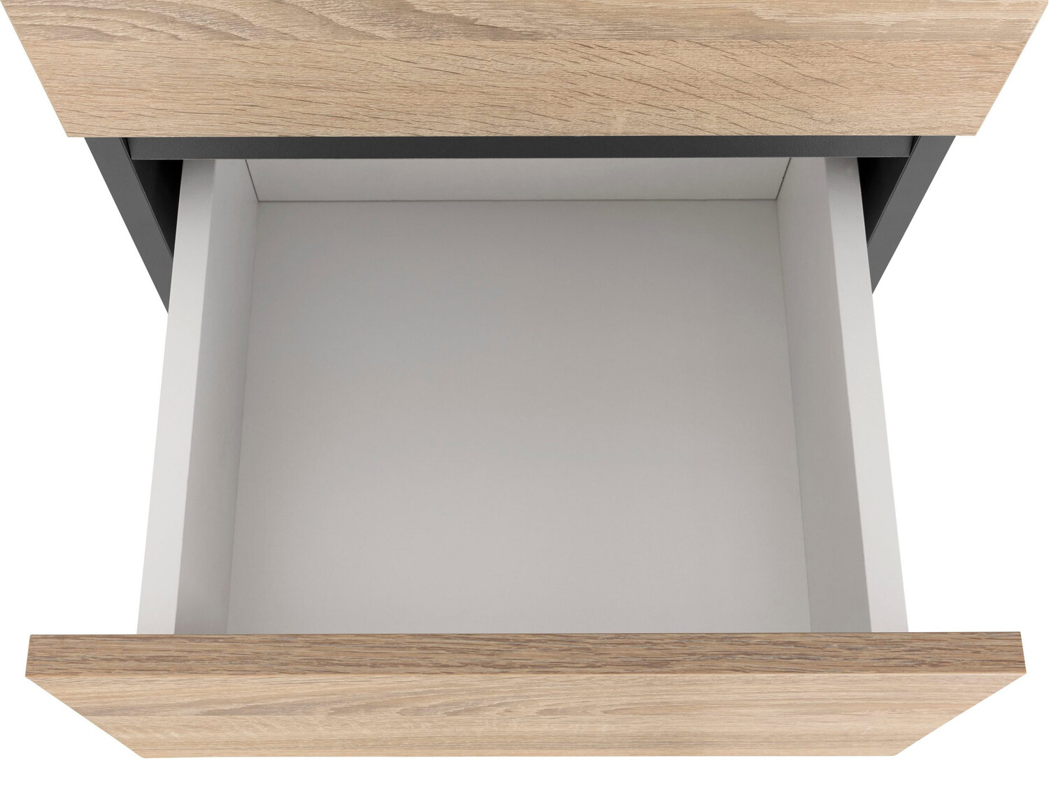 Стоящ шкаф за баня Soncamu 102 (Антрацит + Дъб)