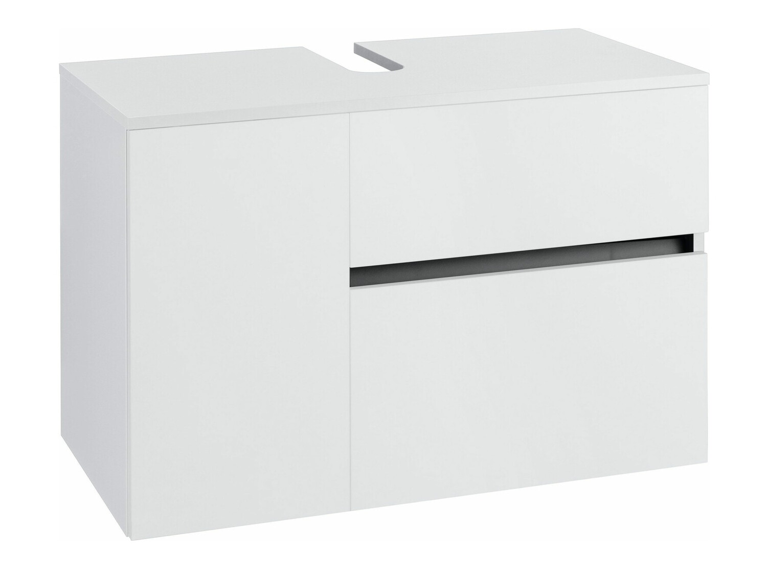 Окачен шкаф за мивка Soncamu 107 (Бял)