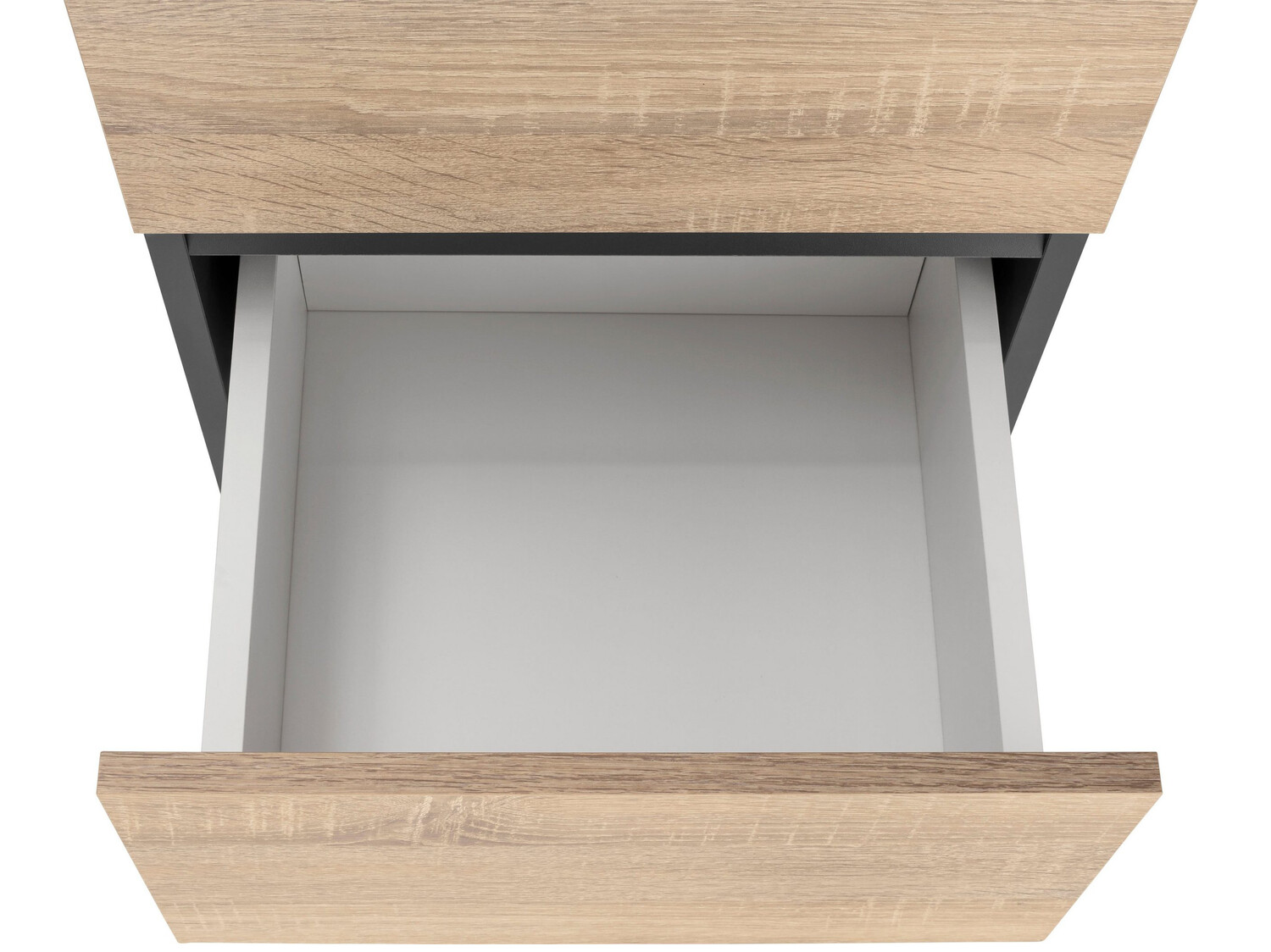 Стоящ шкаф за баня Soncamu 106 (Антрацит + Дъб)