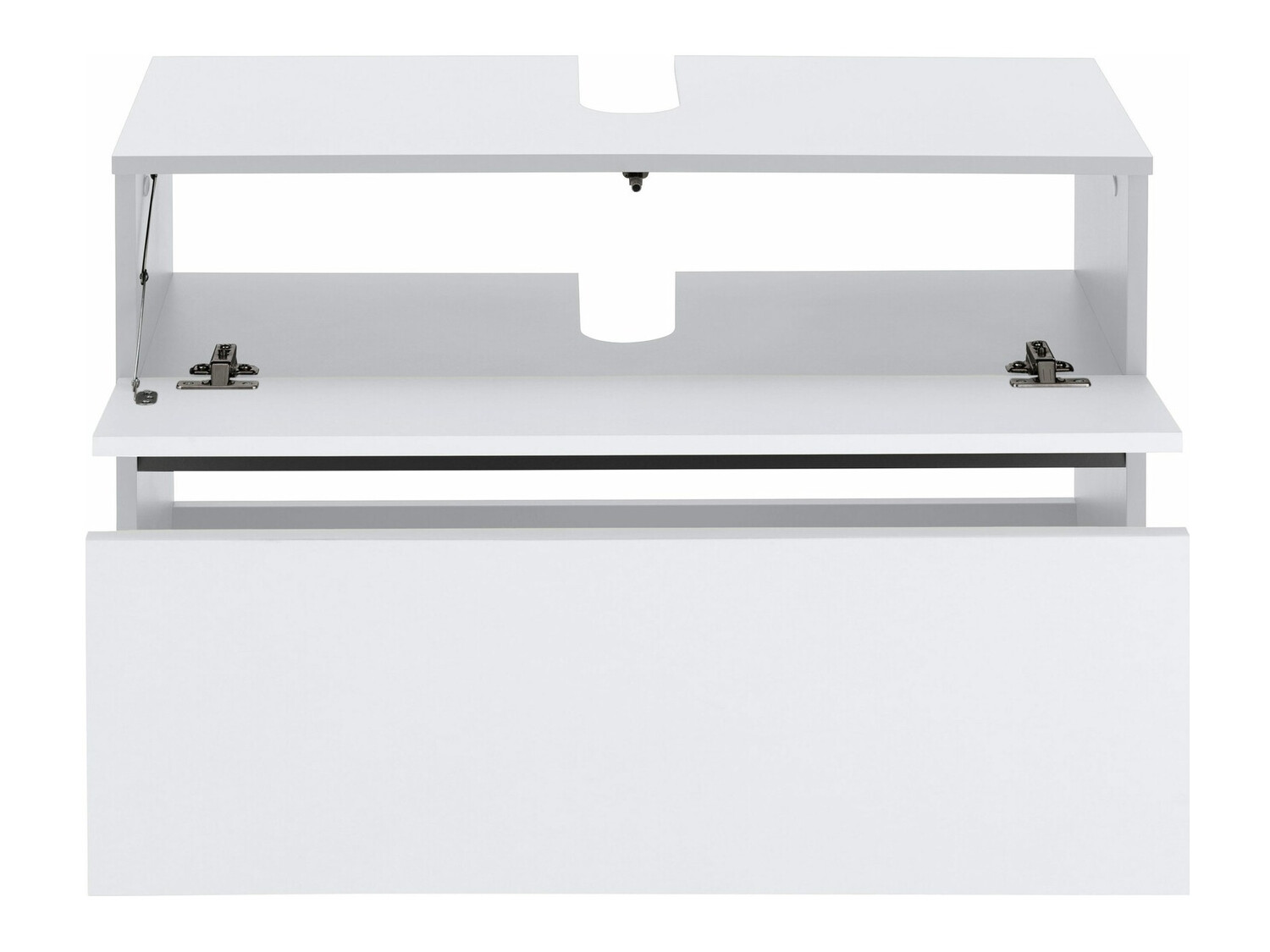 Стоящ шкаф за баня за мивка Soncamu 109 (Бял)