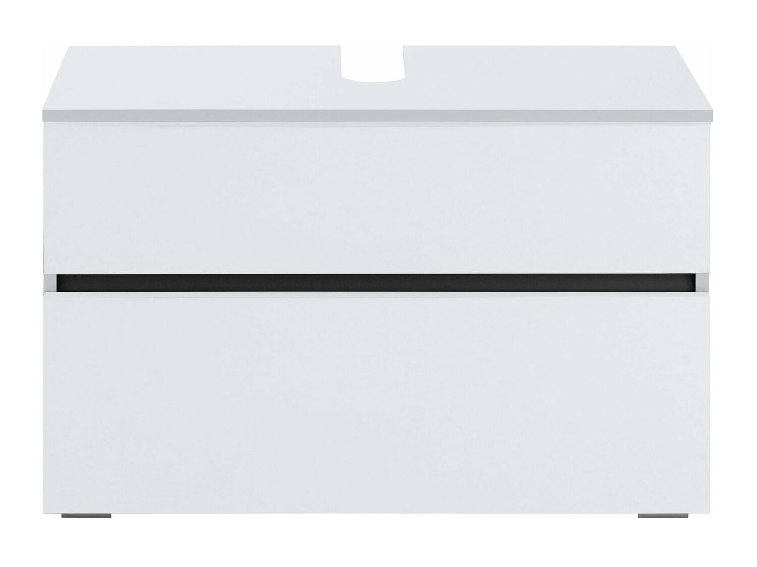 Стоящ шкаф за баня за мивка Soncamu 109 (Бял)