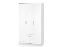 Гардероб Cirveso 113 (Бял + Бял гланц)