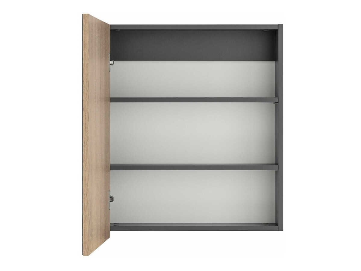 Комплект за баня Soncamu 112 (Антрацит + Дъб)