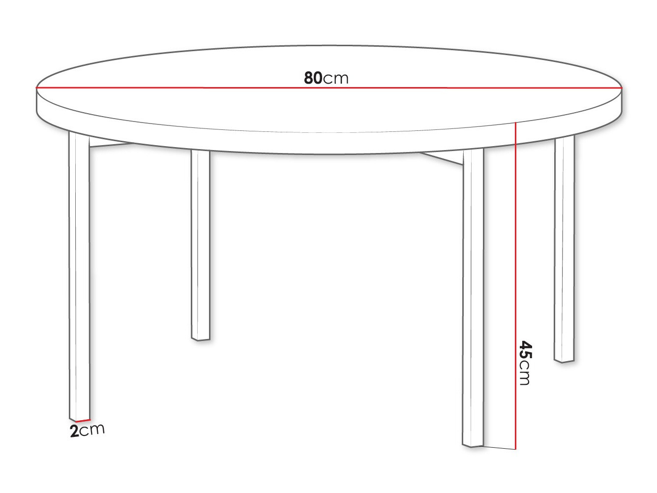 Масичка за кафе Providence 178 (Черен гланц + Черен)