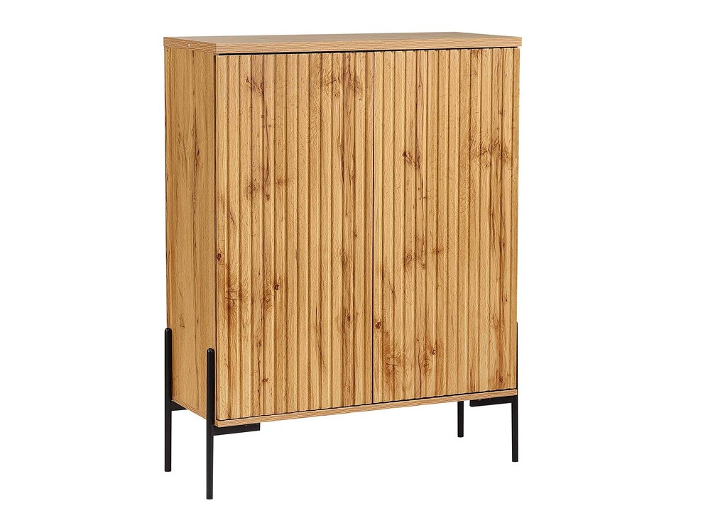 Шкаф Denton 1022 (Черен + Дъб уотан)