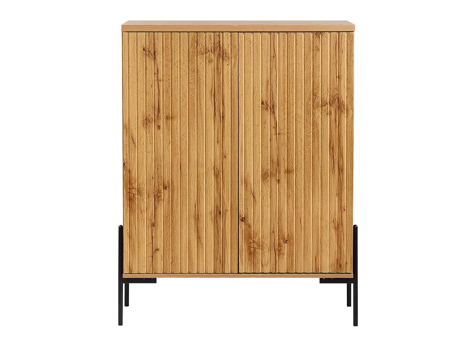 Шкаф Denton 1022 (Черен + Дъб уотан)