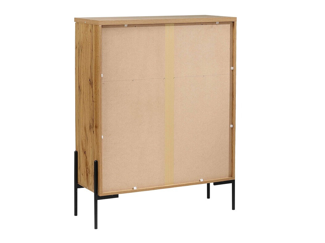 Шкаф Denton 1022 (Черен + Дъб уотан)