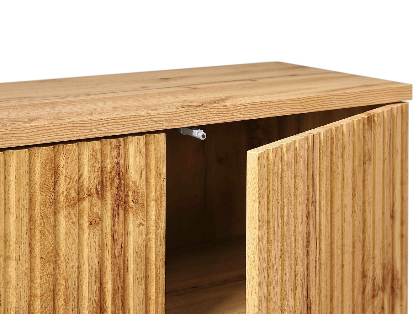 Шкаф Denton 1022 (Черен + Дъб уотан)