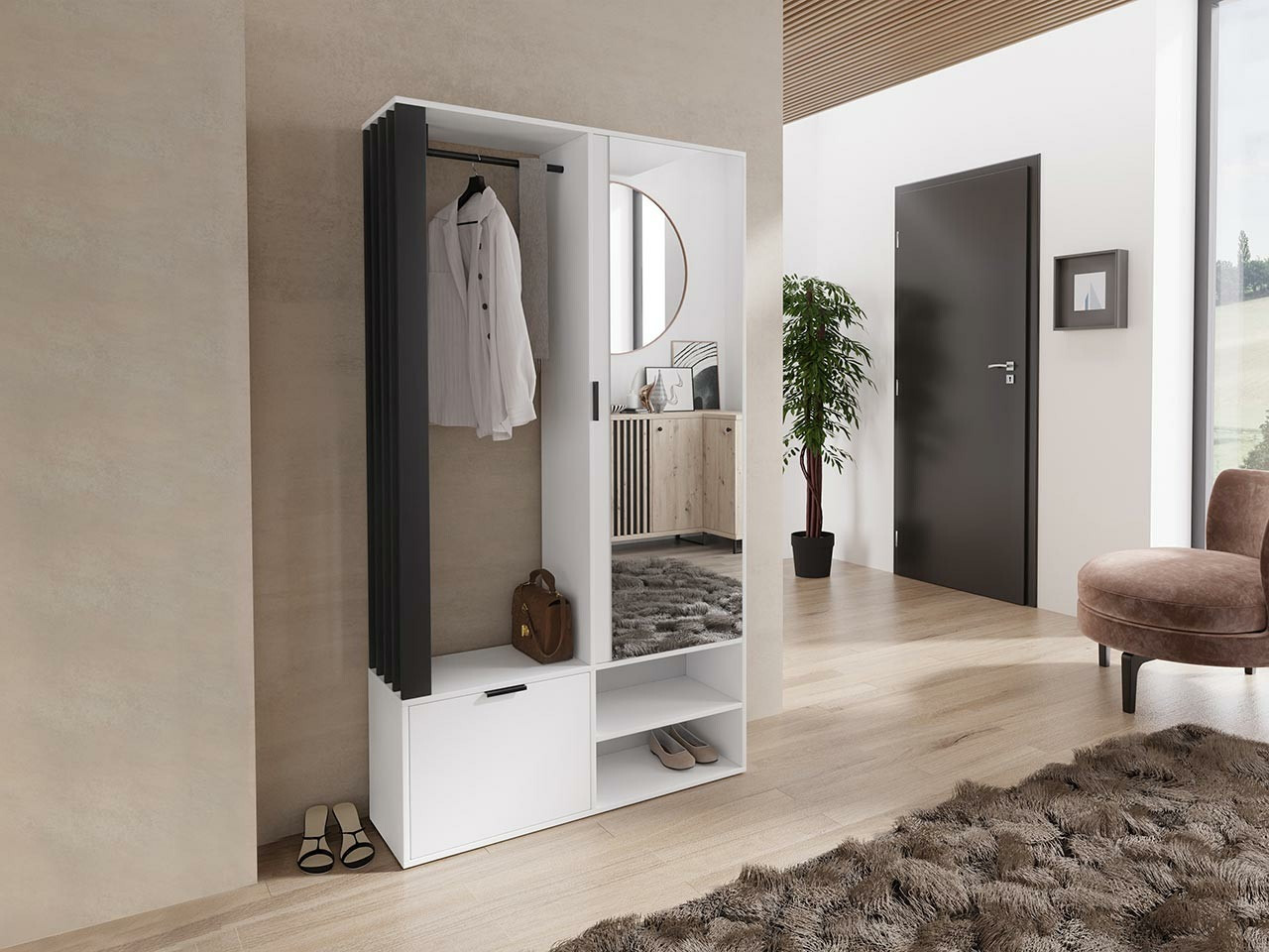 Комплект за антре Stanton 145 (Бял + Черен)