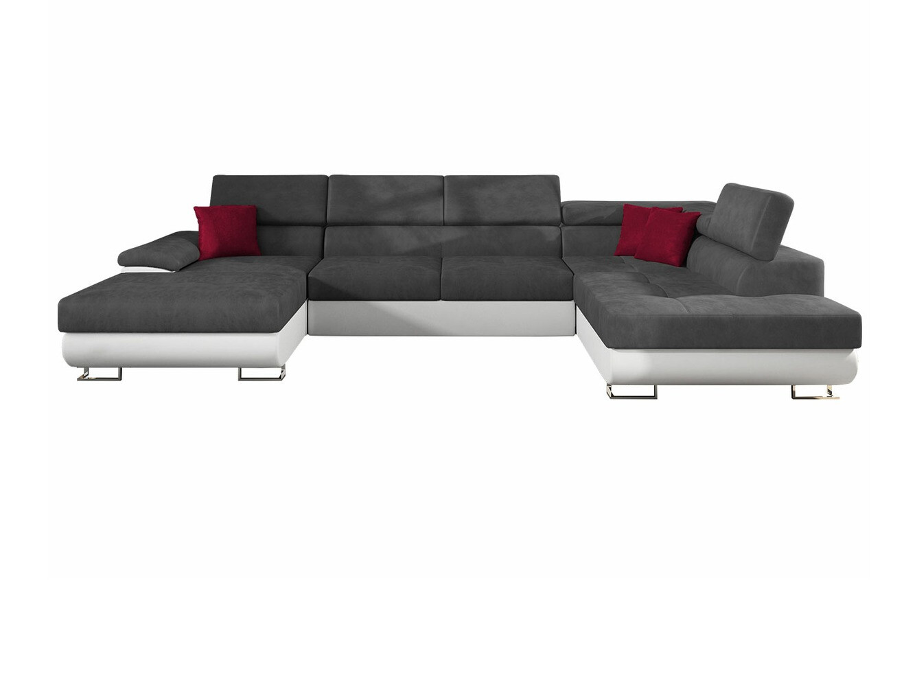 Ъглов диван Comfivo Ruta IV (Soft 017 + Uttario Velvet 2971 + Kronos 02)