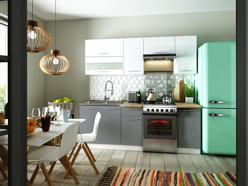 Модулен кухненски комплект Tiffa Mix 104