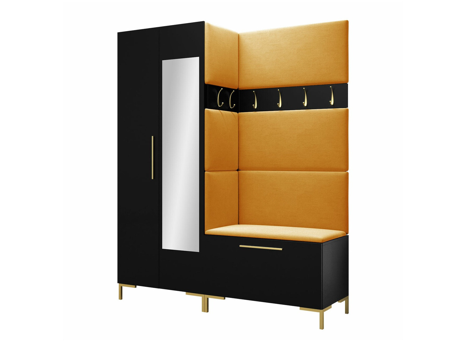 Комплект за антре Nomal IX (Черен)