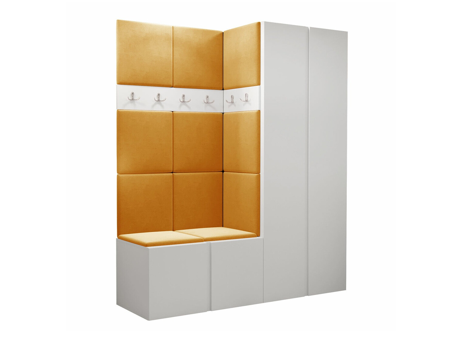 Комплект за антре Pinis III (Бял)