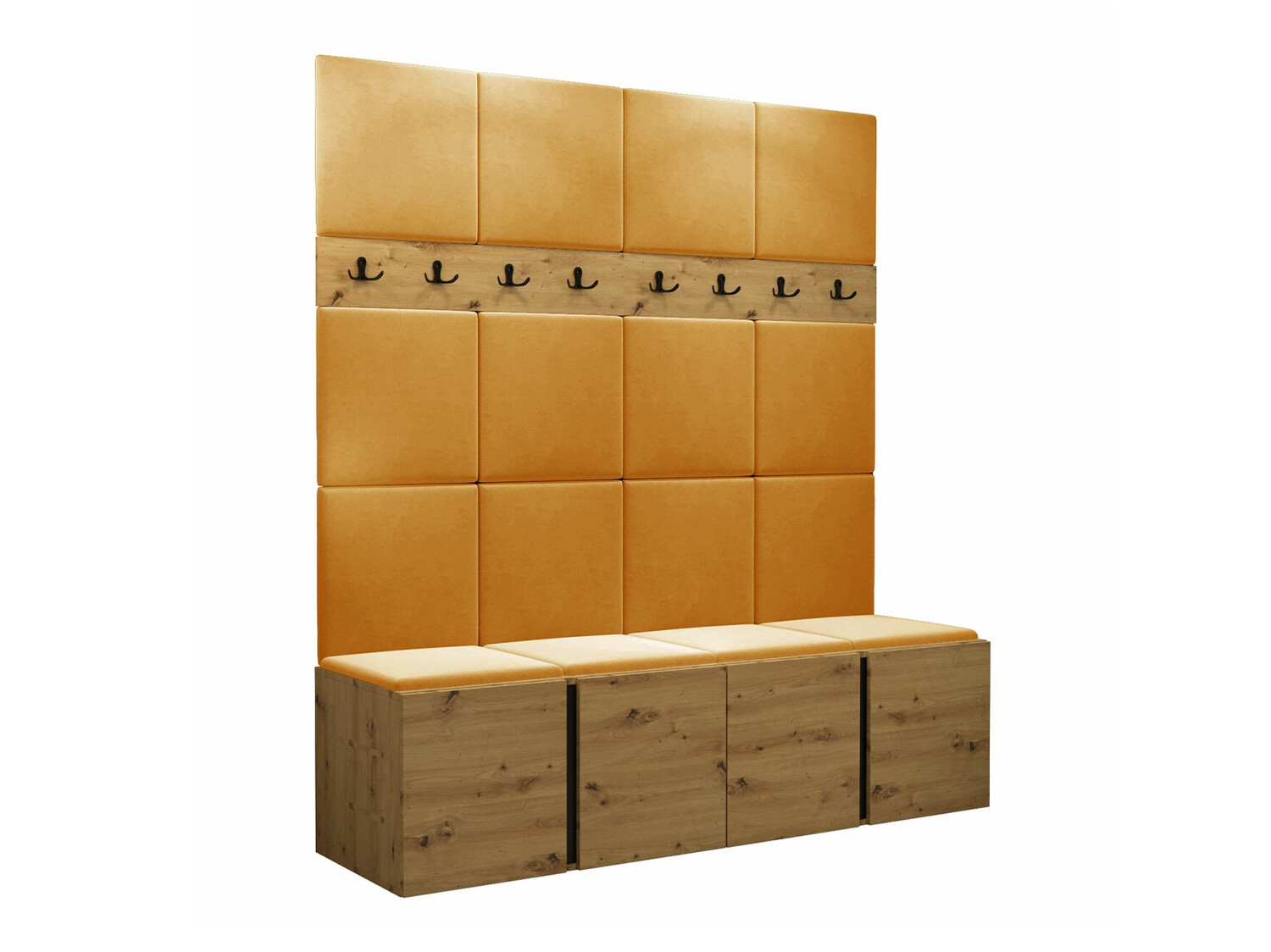 Комплект за антре Pinis V (Artisan дъб)
