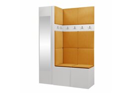 Комплект за антре Hartford 277 (Бял)