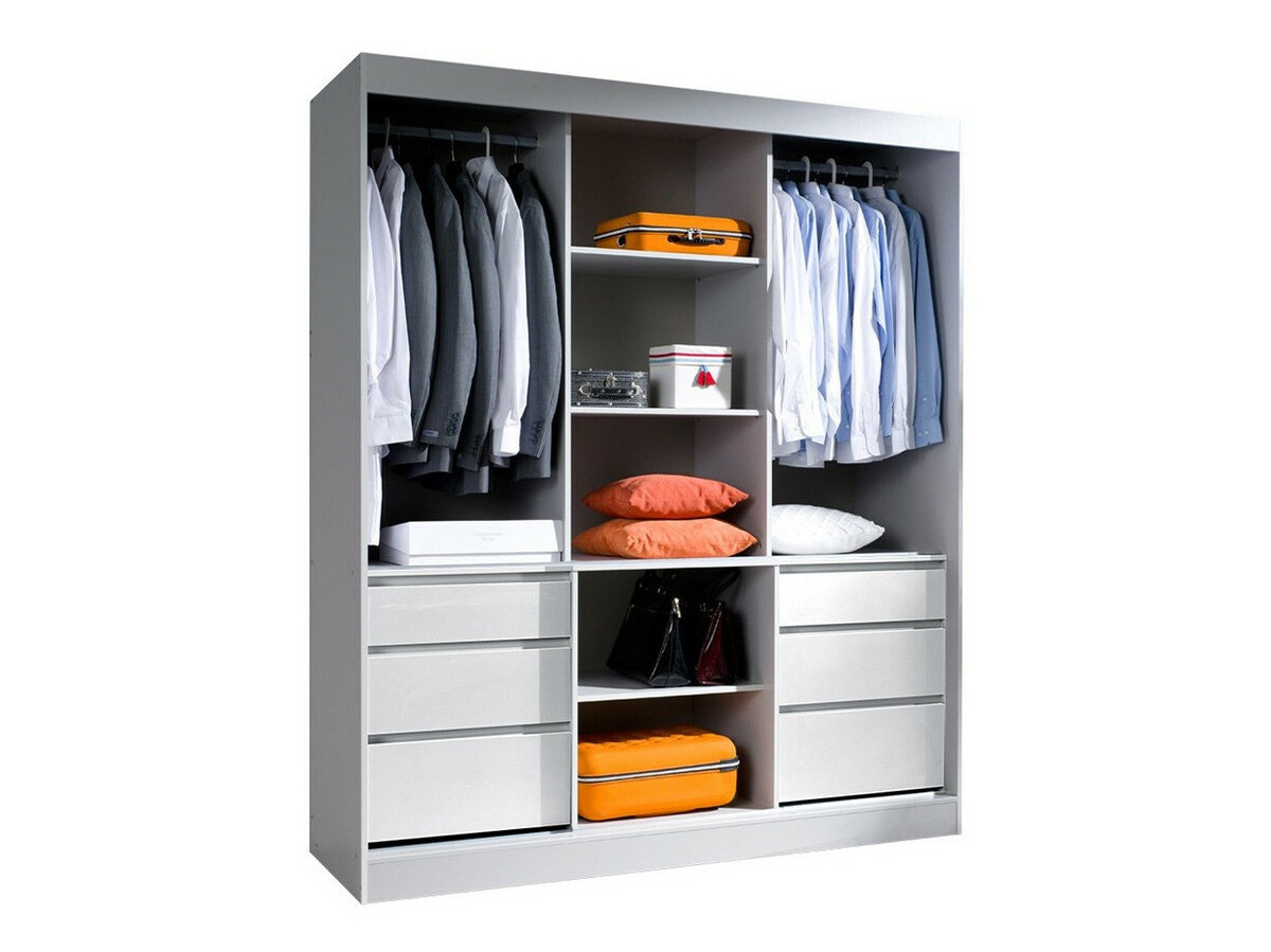 Гардероб Toledo 120 (Бял)
