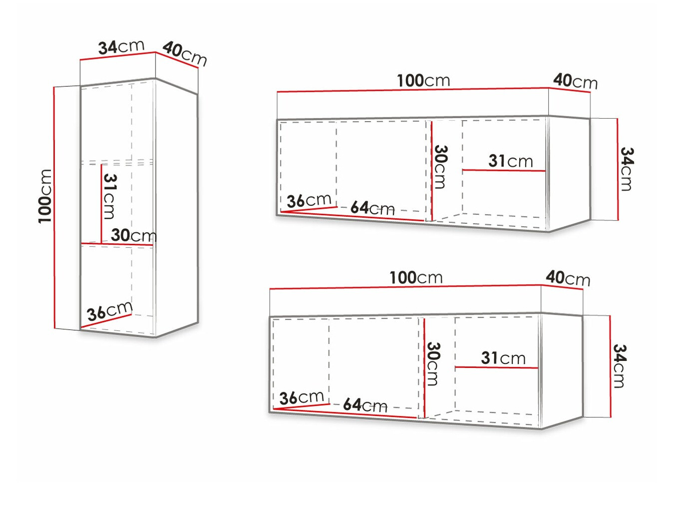 Комплект за хол Elblaru 111 (Черен)