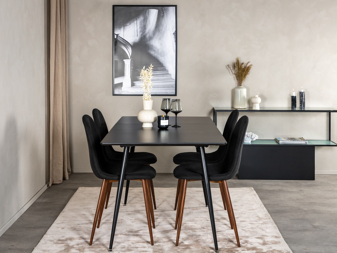 Маса и столове за трапезария Dallas 1525