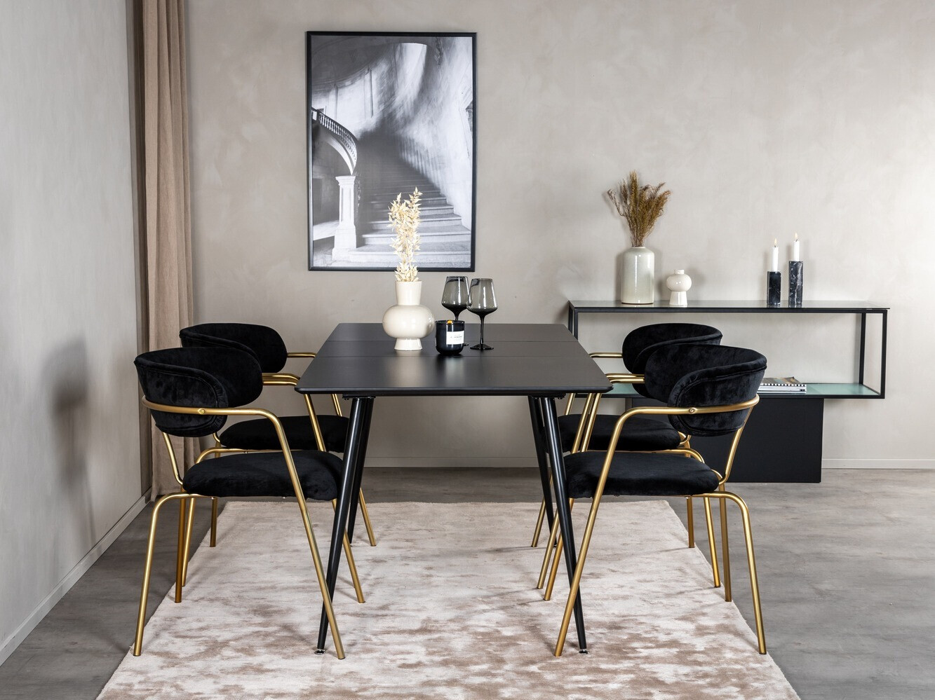 Маса и столове за трапезария Dallas 1529