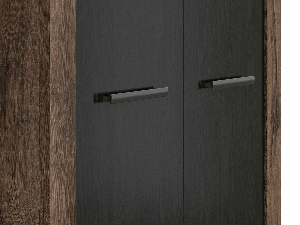 Гардероб Dunfelu 111 (Манастирски дъб + Черен дъб)