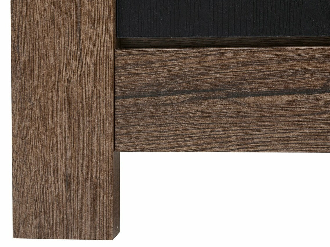 ТВ шкаф Dunfelu 104 (Манастирски дъб + Черен дъб)