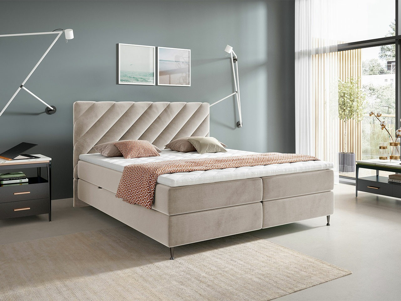 Континентално легло ComfiDream Onaona (Fresh 1)