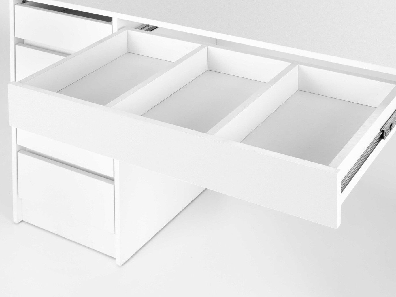 Тоалетка Houston 1504 (Бял)