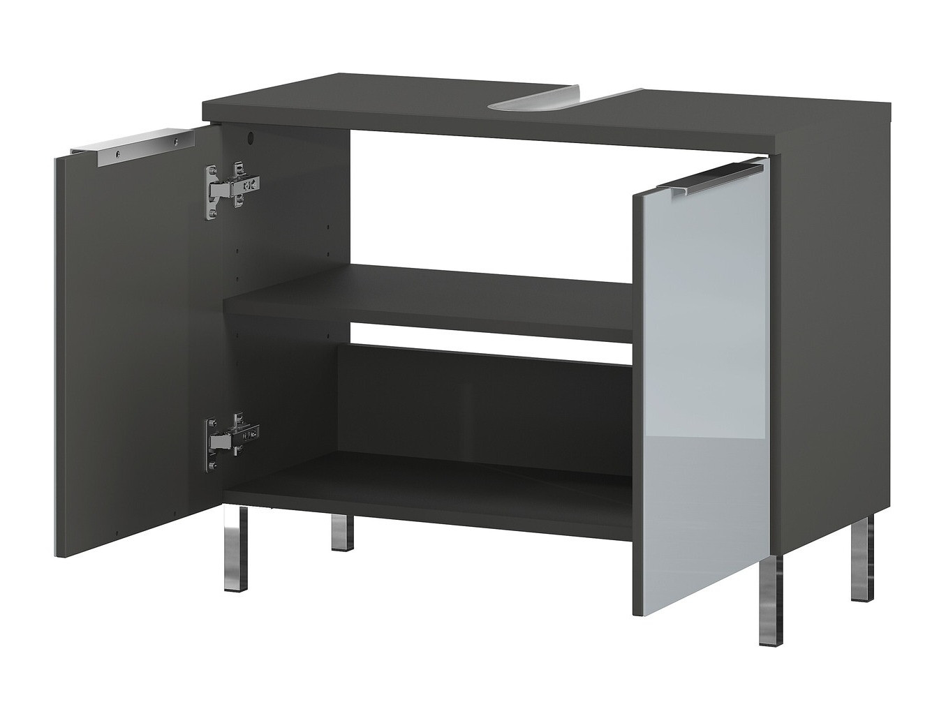 Стоящ шкаф за баня за мивка Saldele 102