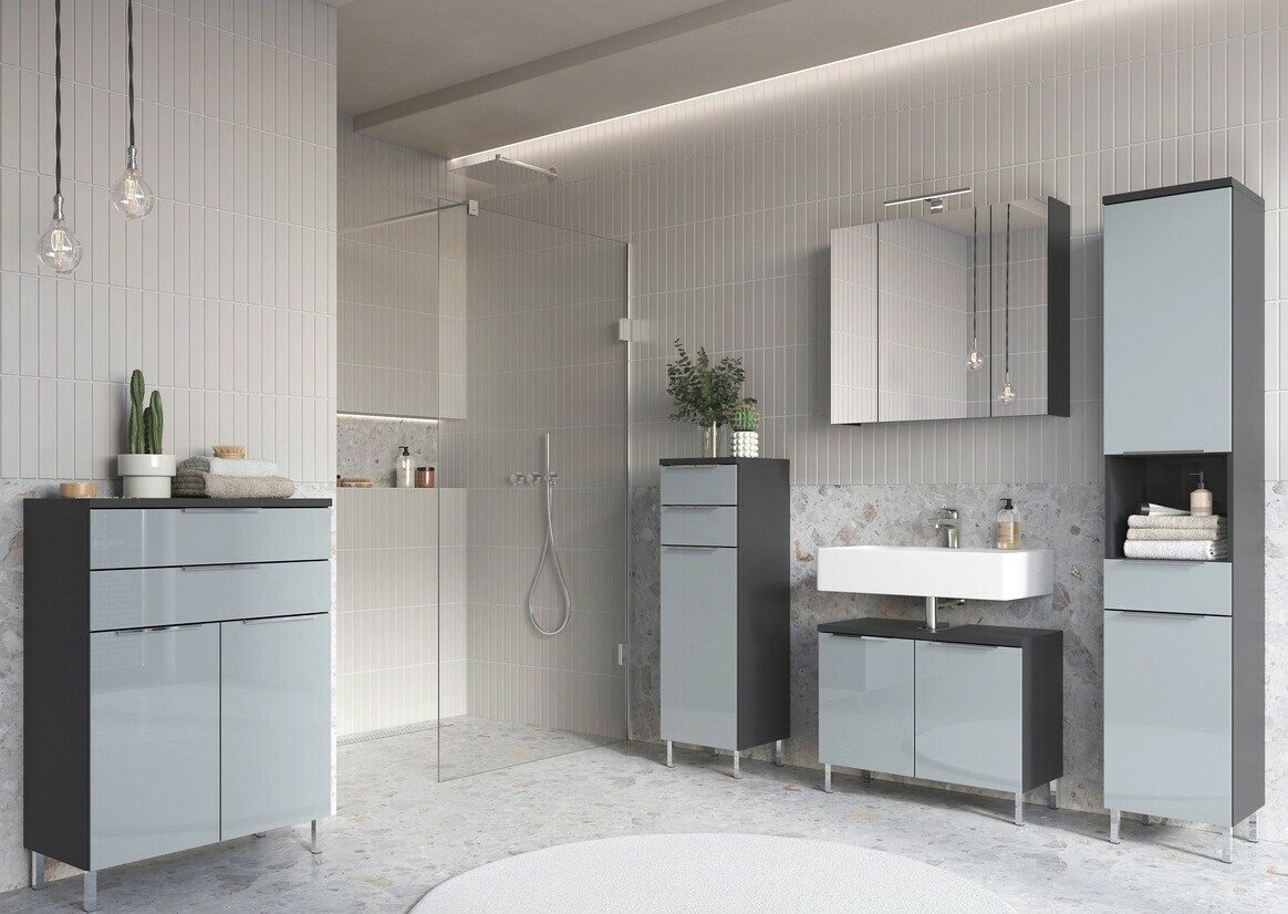 Стоящ шкаф за баня за мивка Saldele 102