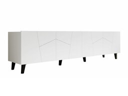 ТВ шкаф Charlotte 181 (Бял + Черен)