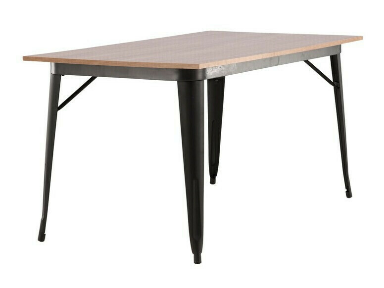 Маса и столове за трапезария Dallas 3363 (Бежов + Черен)