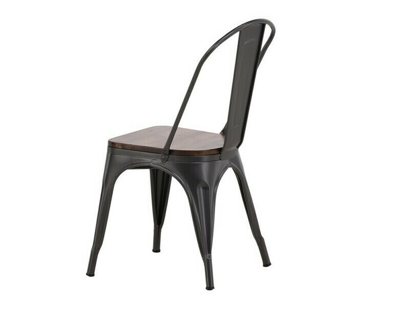 Маса и столове за трапезария Dallas 3366 (Opex + Тъмно сив)