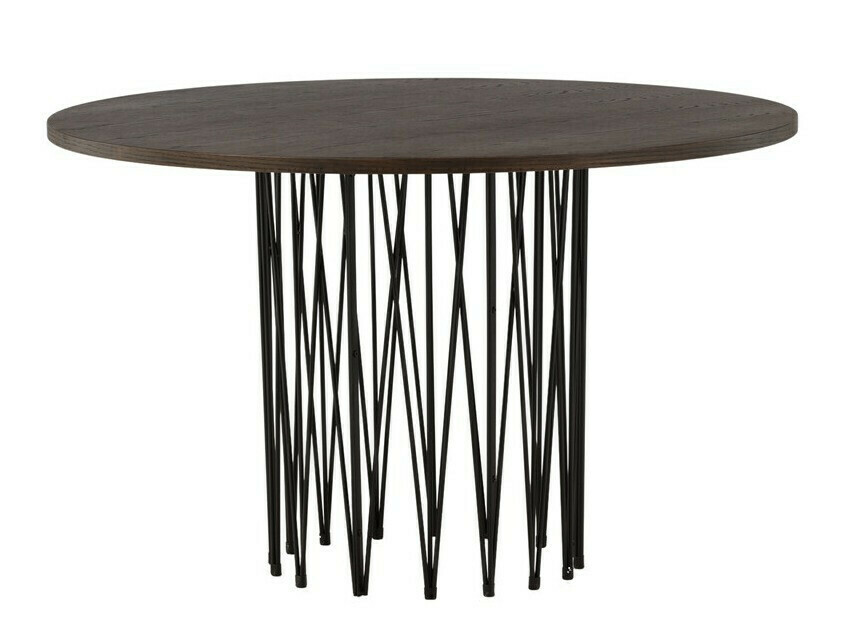 Маса и столове за трапезария Dallas 3370 (Черен)