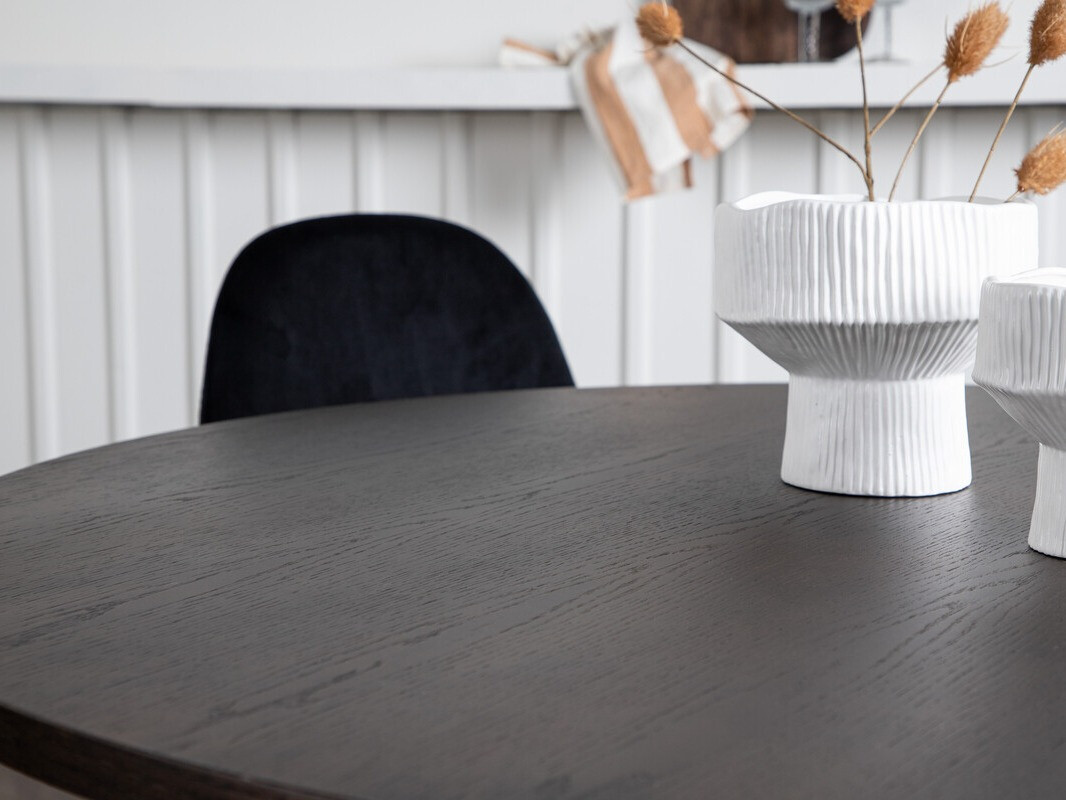 Маса и столове за трапезария Dallas 3370 (Черен)