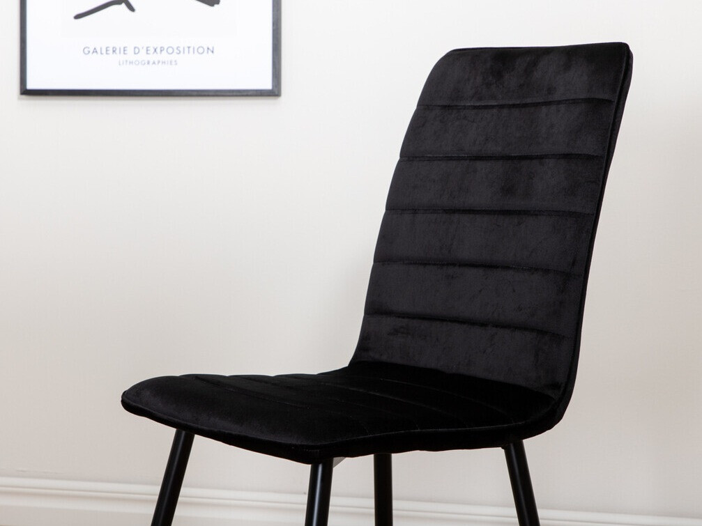 Маса и столове за трапезария Dallas 3439 (Черен)