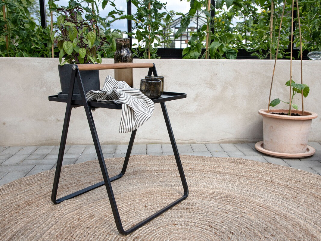 Градинска масичка за кафе Dallas 3467 (Черен)