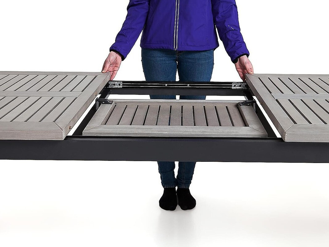 Градински комплект Comfort Garden 1327 (Черен + Сив)