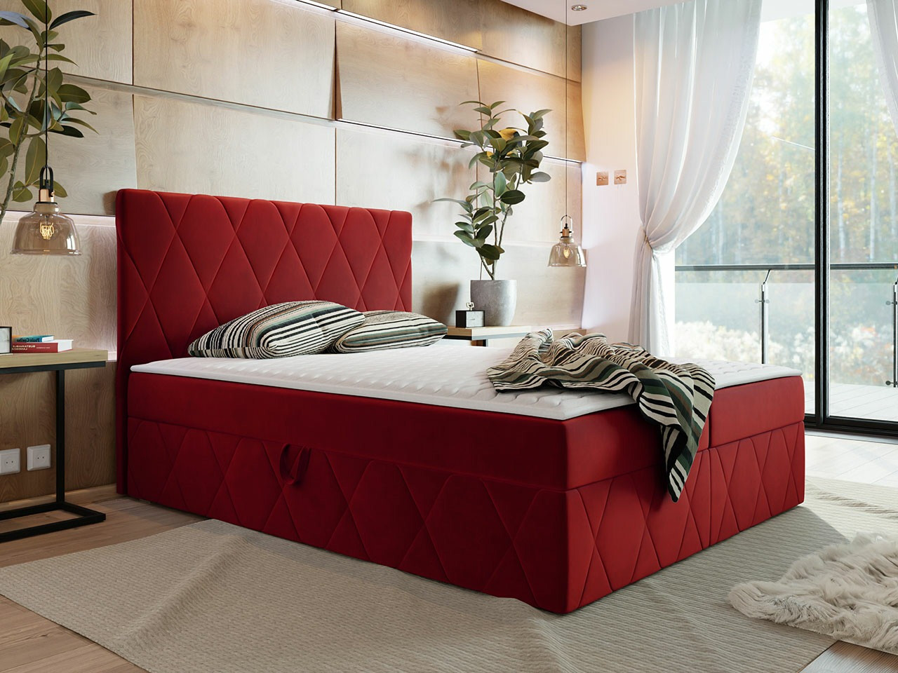 Континентално легло Comfivo 225 (Magic Velvet 2267)