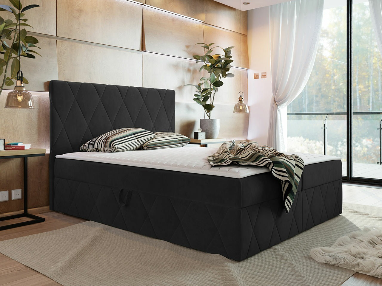 Континентално легло Comfivo Avis (Magic Velvet 2219)