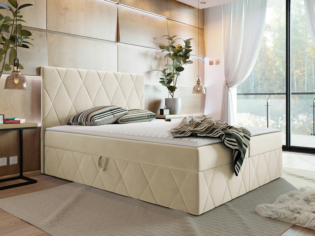Континентално легло Comfivo Avis (Magic Velvet 2250)