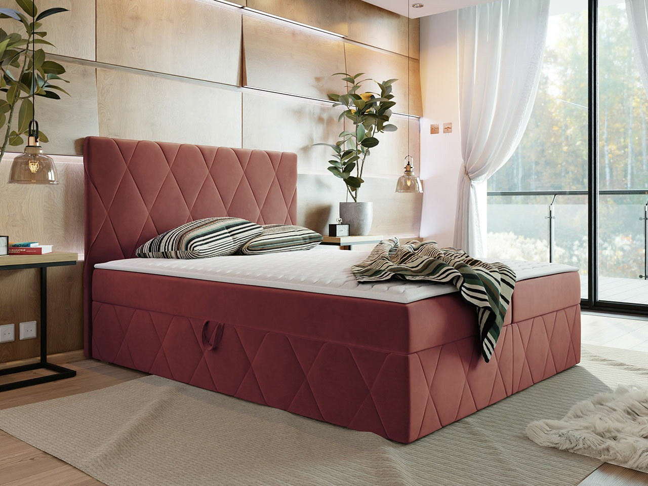 Континентално легло Comfivo Avis (Magic Velvet 2258)