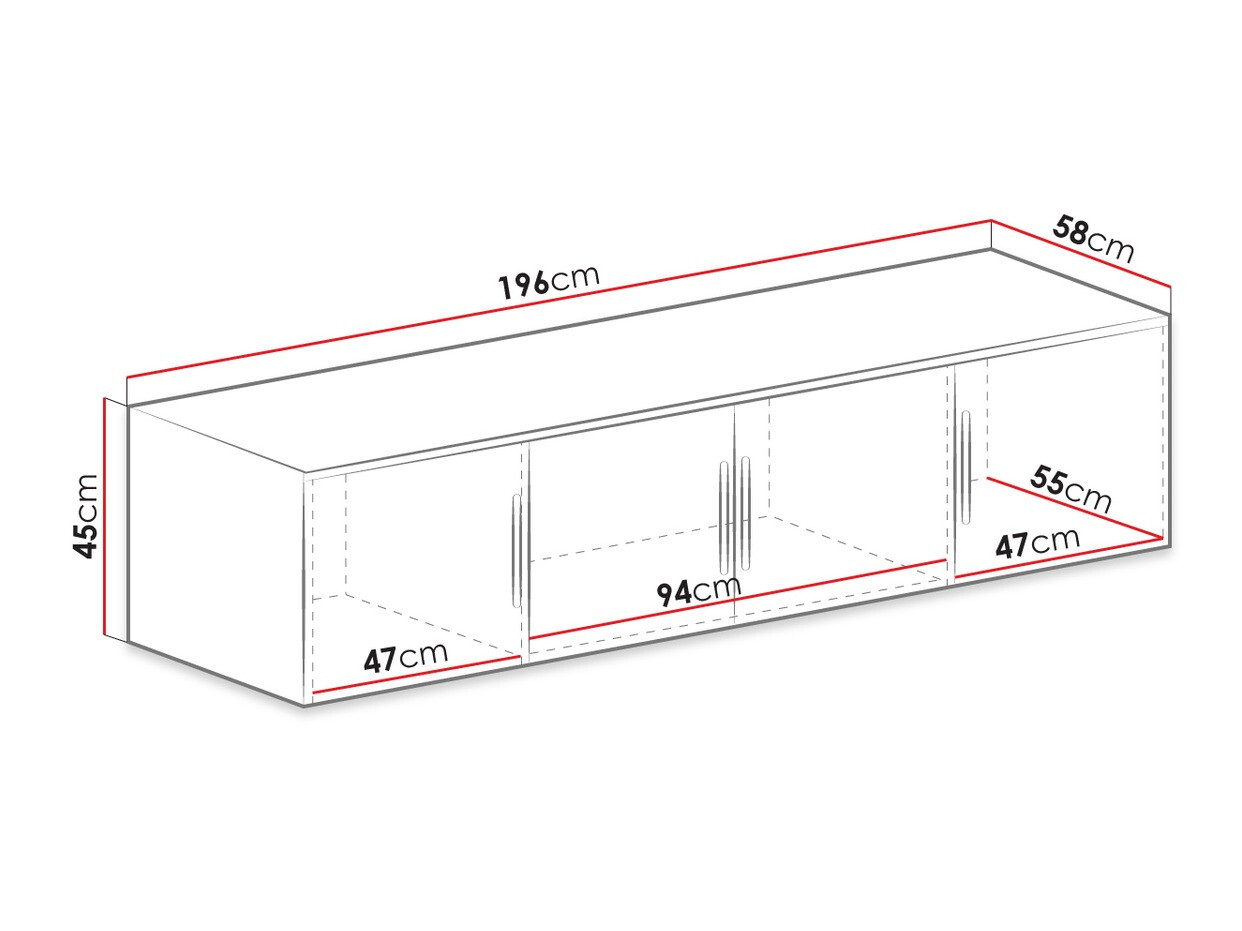 Гардероб Dortivu I (Графит)