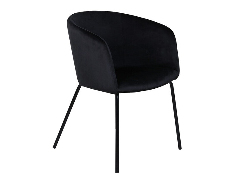 Маса и столове за трапезария Dallas 2381 (Черен)