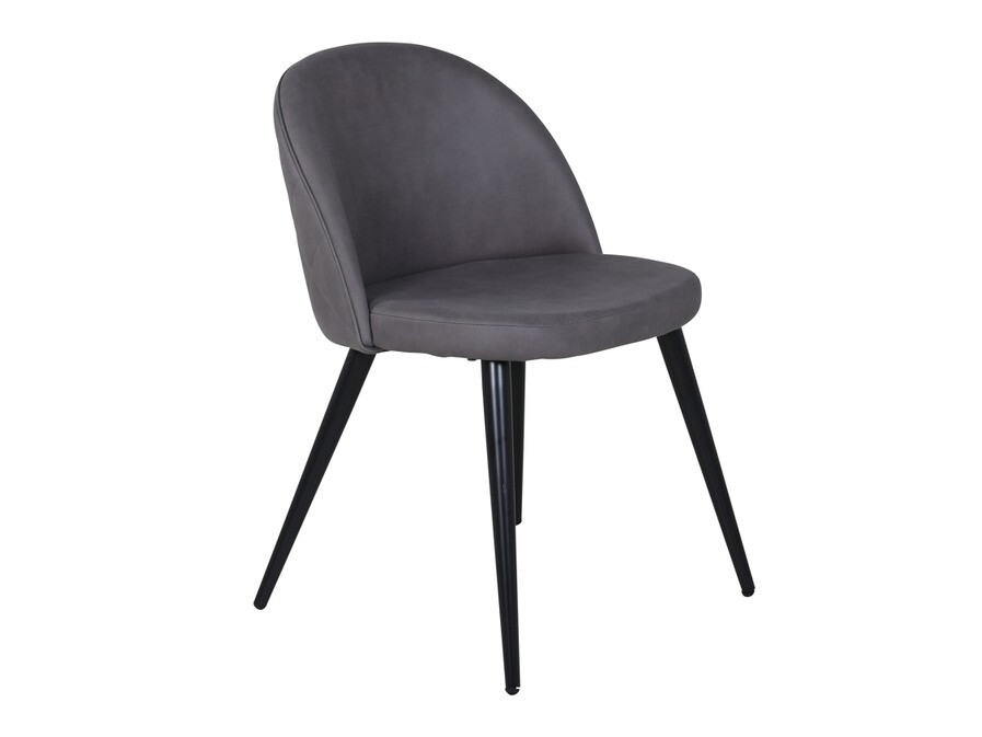 Маса и столове за трапезария Dallas 2387 (Черен + Сив)