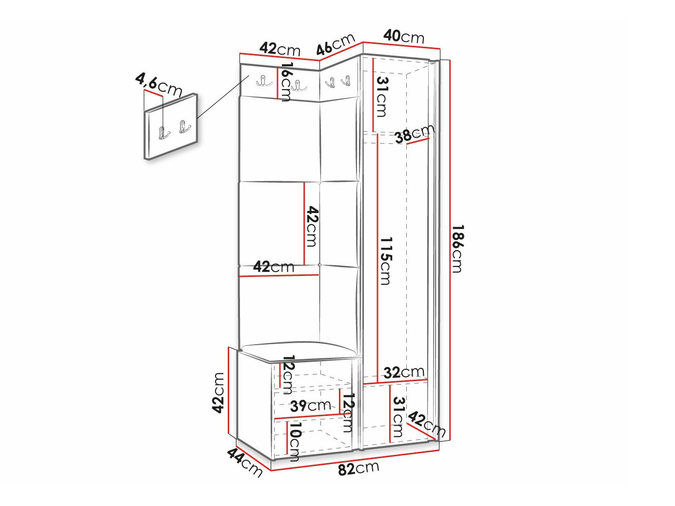 Комплект за антре Hartford 390 (Manila 18)