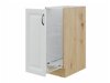 Модулен шкаф с изтеглящ се кошница Retro White 102