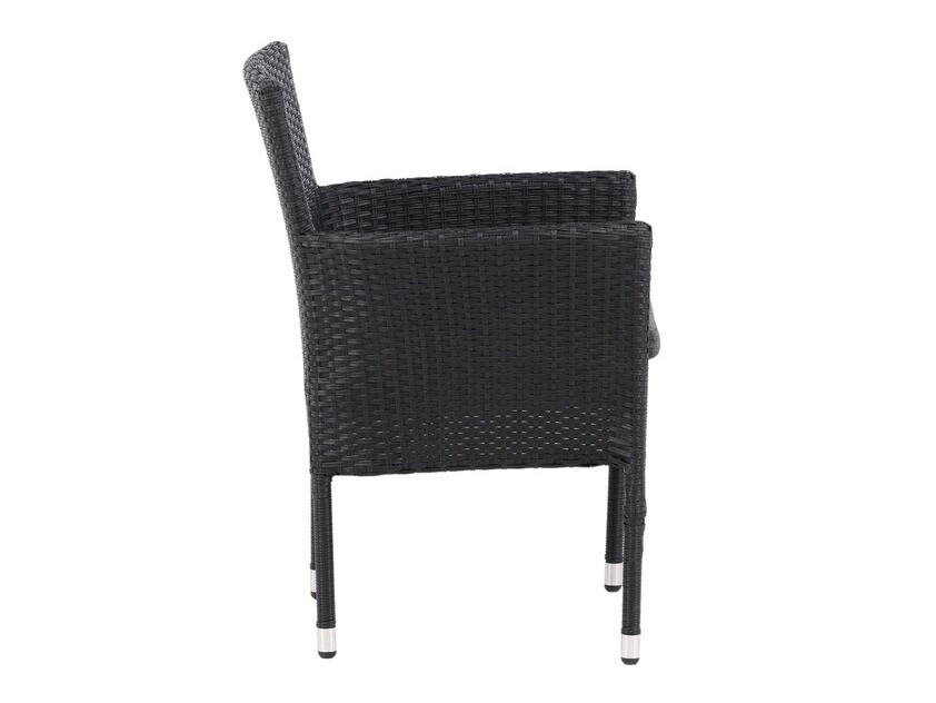 Градински стол Dallas 3475 (Черен + Сив)