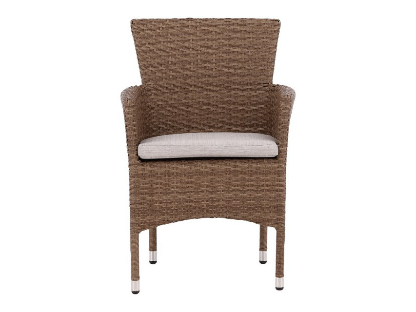 Градински стол Dallas 3475 (Кафяв + Сив)