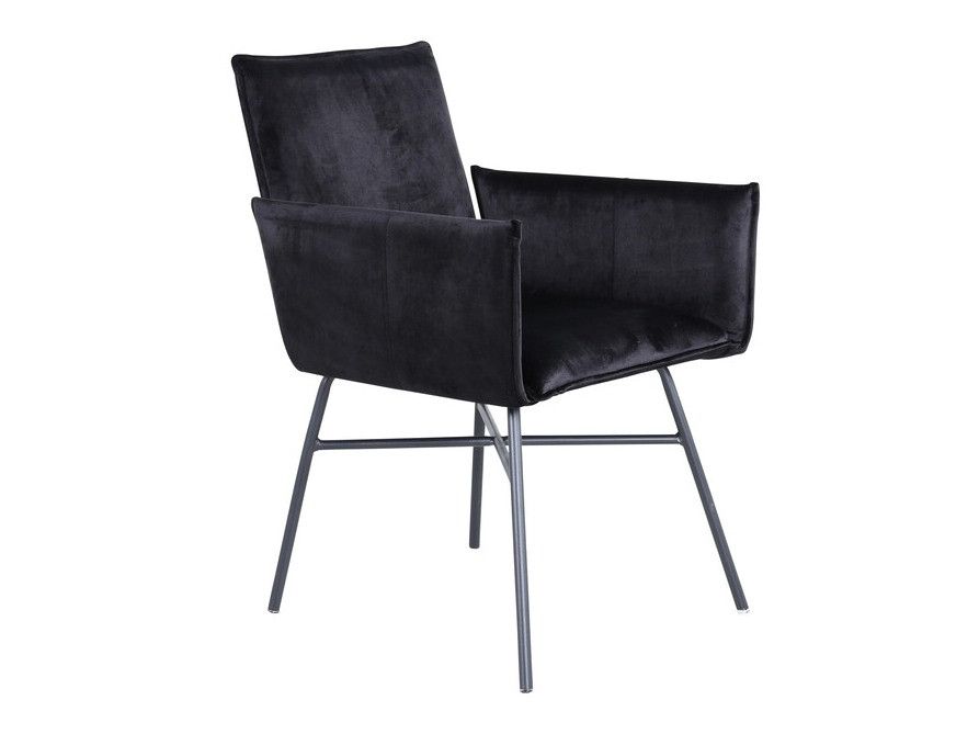 Маса и столове за трапезария Dallas 2703 (Черен)