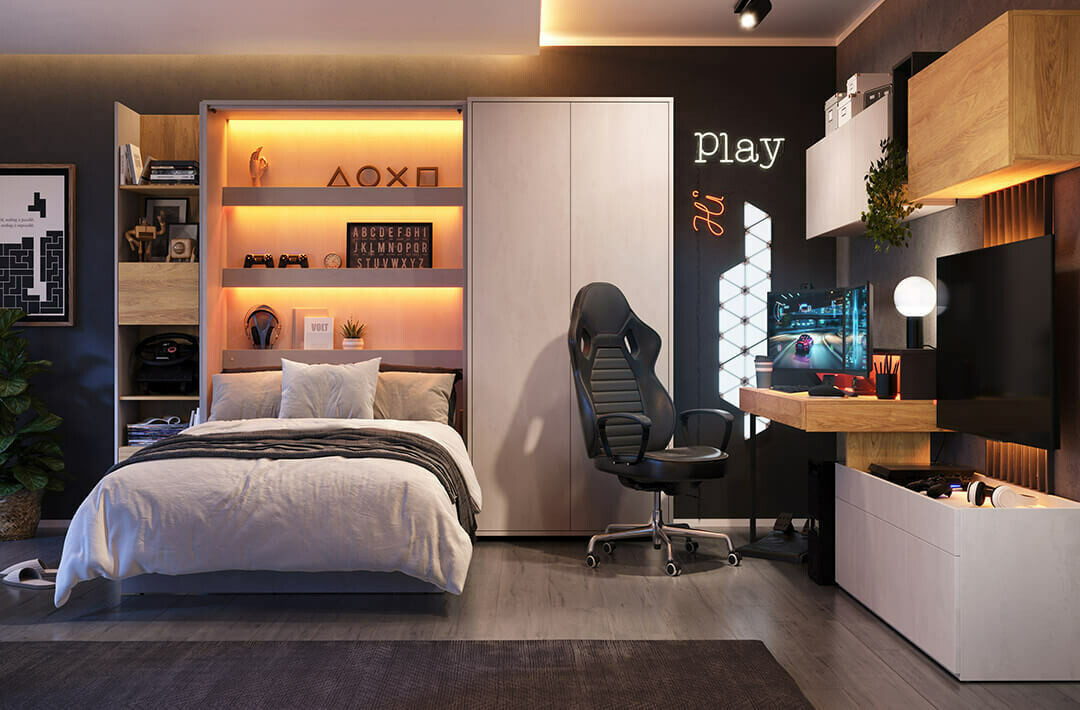 Падащо легло Concept Pro Lenart Levfere 103 (120 x 200 cm)